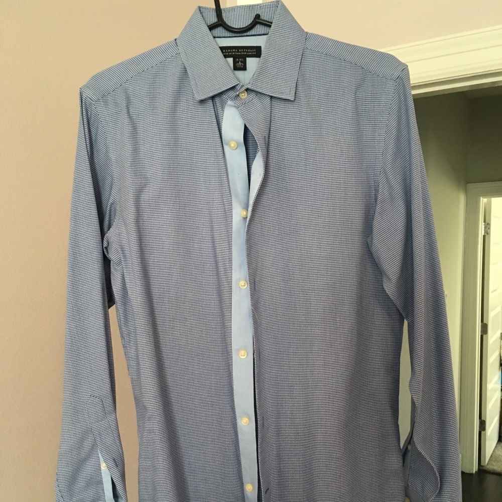 Banana Republic Slim Tailored Slim Fit Dress Shirt